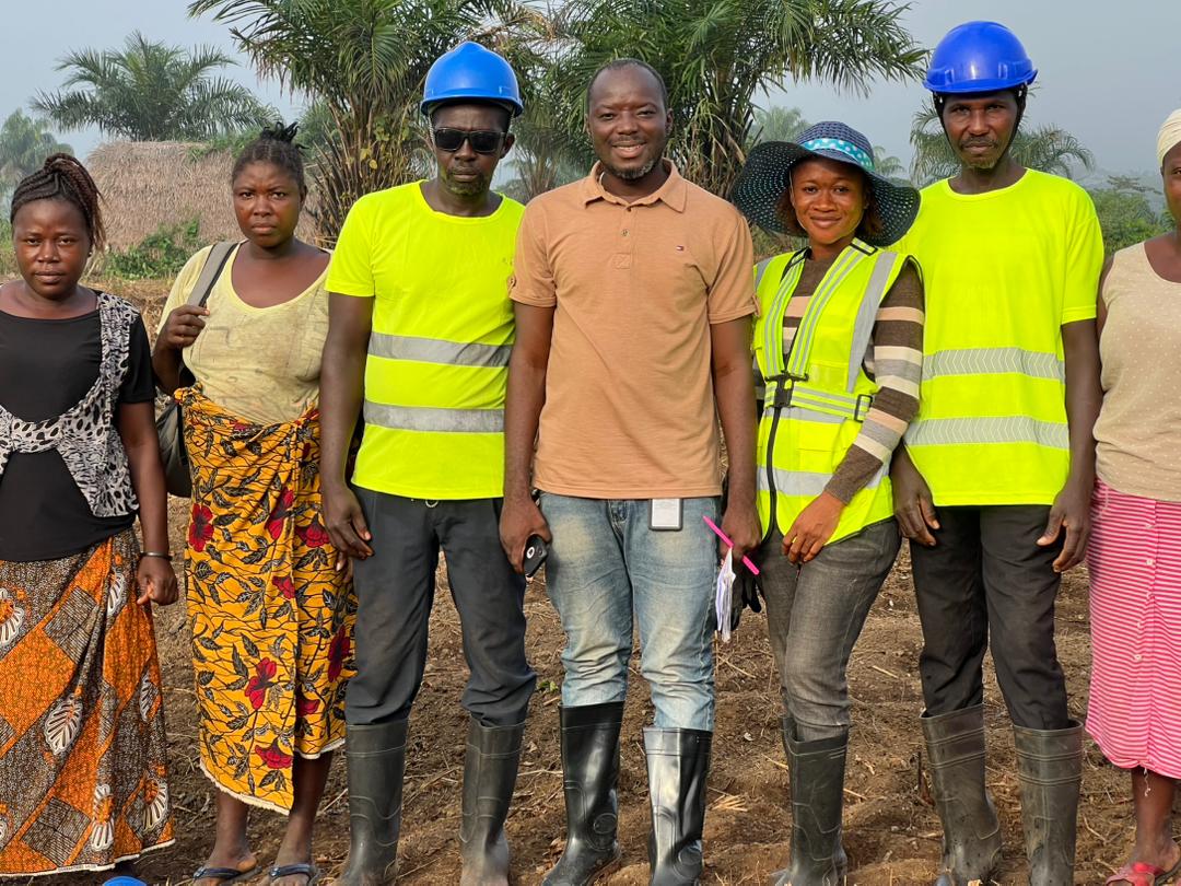 On the Ground, With the People — A Field Visit to Witness Progress Firsthand in Valunya Chiefdom, Bo District. Engaging with hardworking farmers and tracking real impact where it matters most — in the heart of the community
