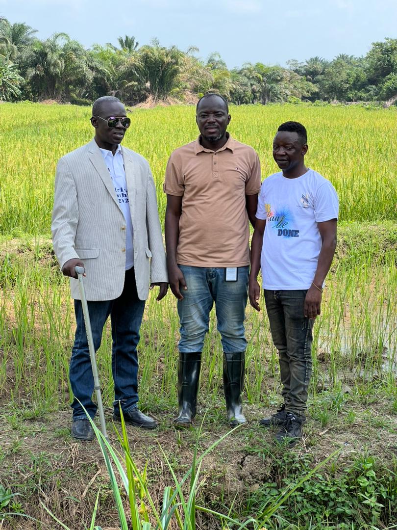 Field Visit — Safe Capital Microfinance Support for Rice Farm Owned by a Person with Disability in Tikonkon Town, Tikonkon Chiefdom